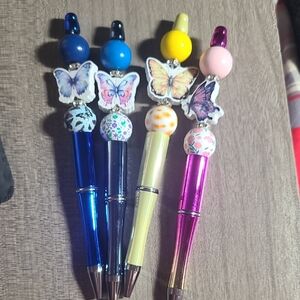 Colorful Butterfly Pens